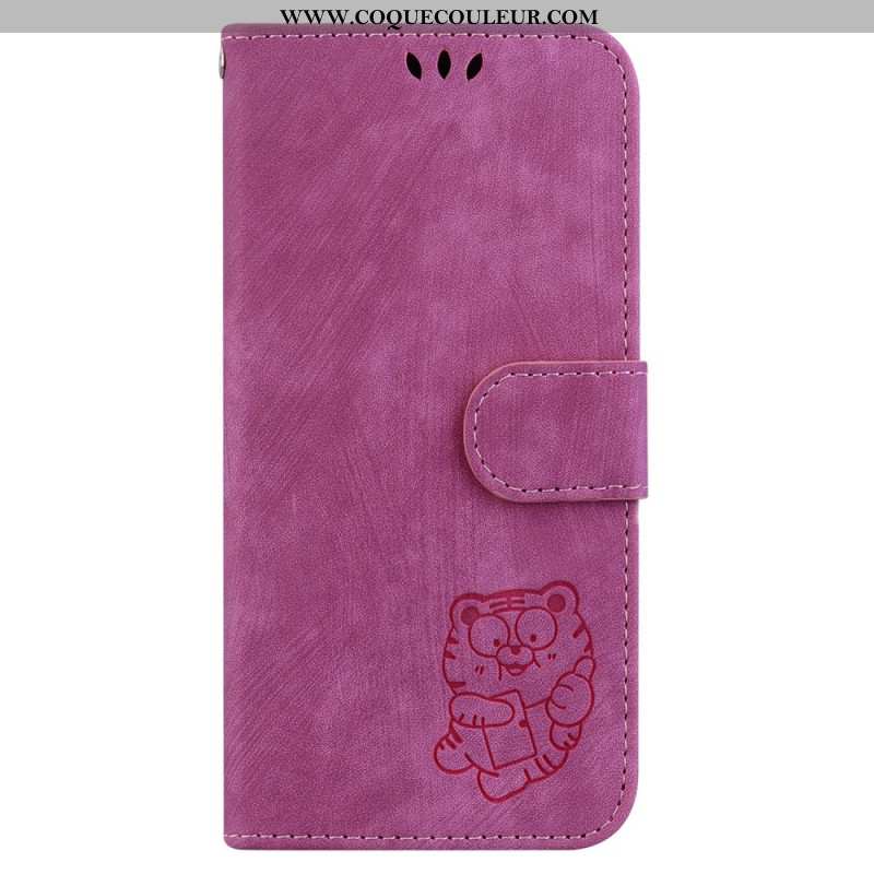 Housse Oppo Reno 12F 5G Motif Tigre