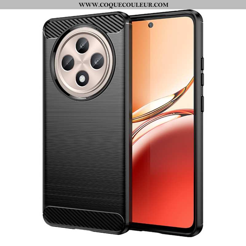 Coque Oppo Reno12 F 5G Fibre Carbone Brossée