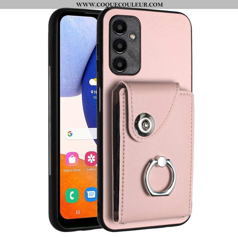 Coque Samsung Galaxy A15 5G Porte-Cartes à Soufflets