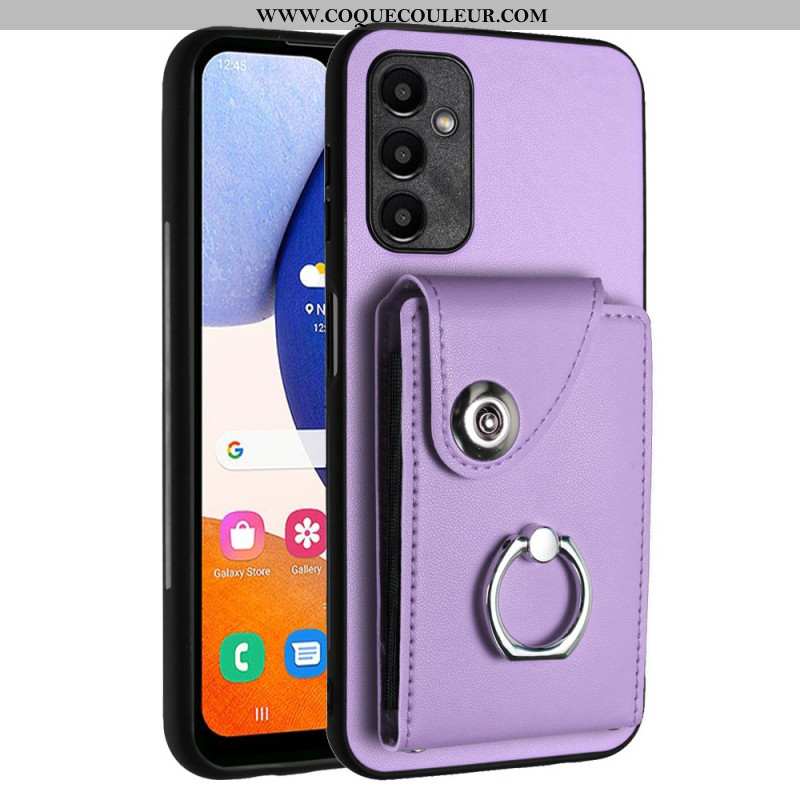 Coque Samsung Galaxy A15 5G Porte-Cartes à Soufflets