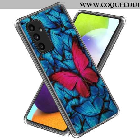 Coque Samsung Galaxy A15 5G / A15 Papillon rouge