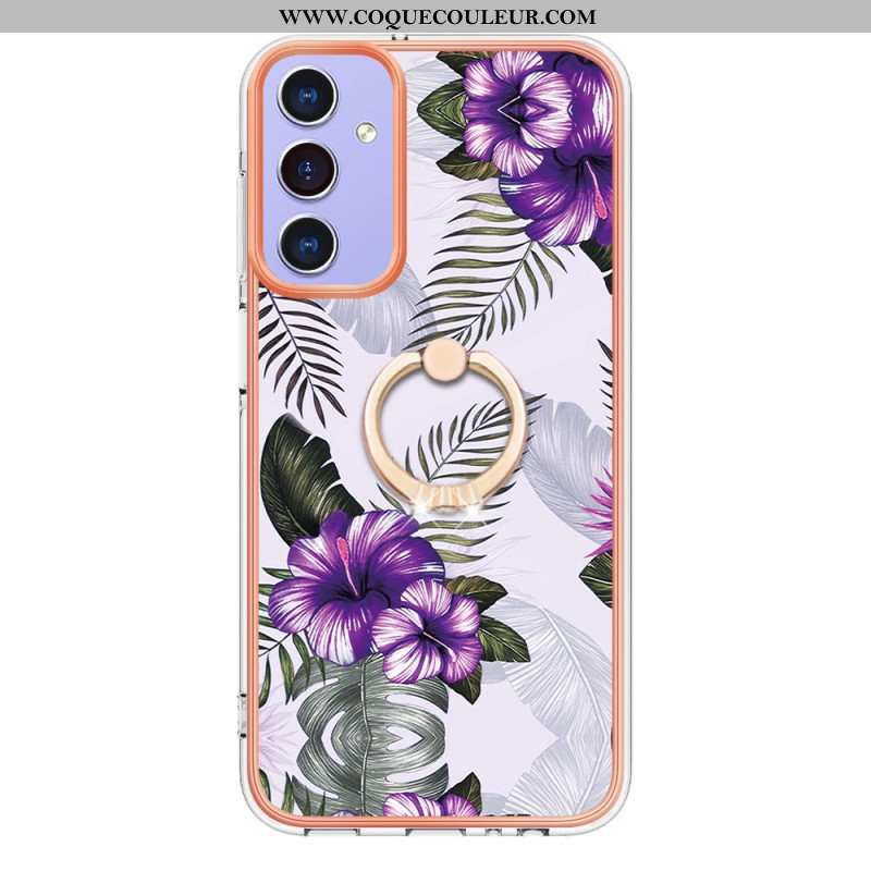 Coque Samsung Galaxy A15 5G Anneau-Support Motif