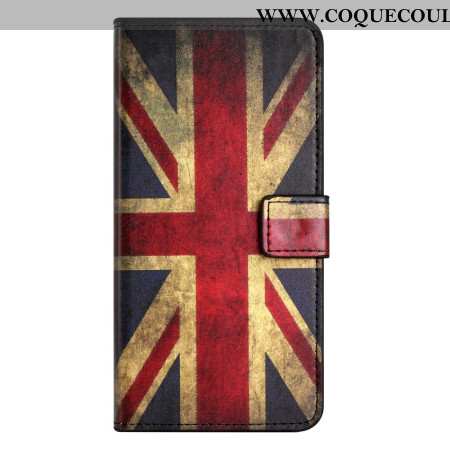 Housse Samsung Galaxy A15 5G Drapeau Anglais Vintage