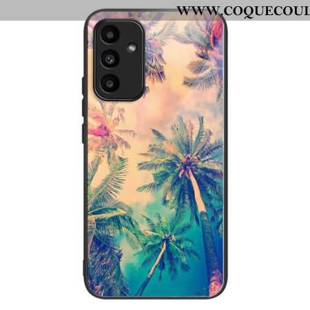 Coque Samsung Galaxy A15 5G / A15 Verre Trempé Palmiers