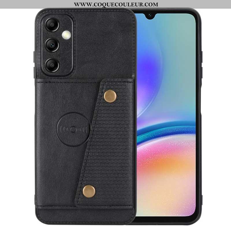 Coque Samsung Galaxy A15 5G Style Cuir Porte-Cartes