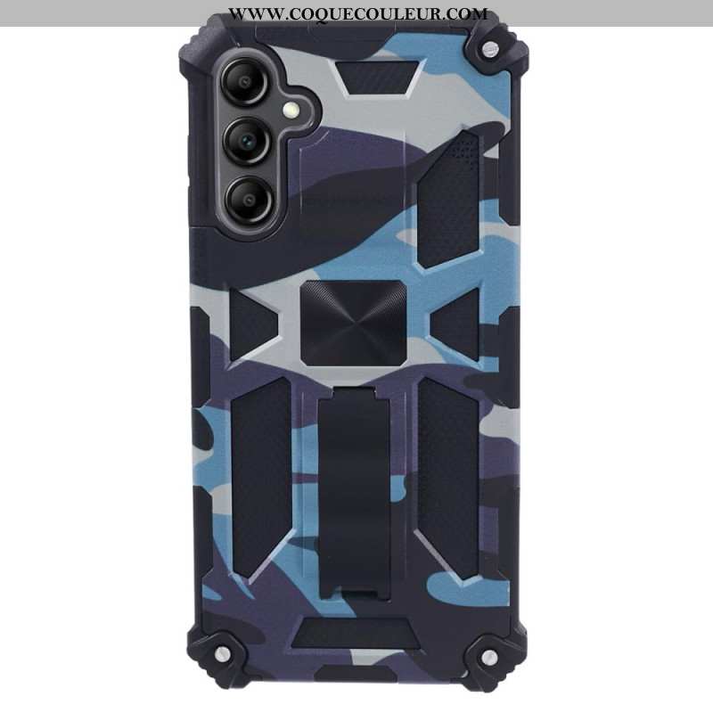 Coque Samsung Galaxy A15 5G Support Intégré Camouflage