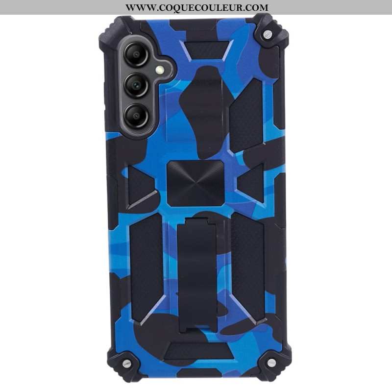 Coque Samsung Galaxy A15 5G Support Intégré Camouflage