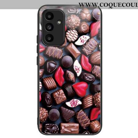 Coque Samsung Galaxy A15 5G / A15 Verre Trempé Chocolat