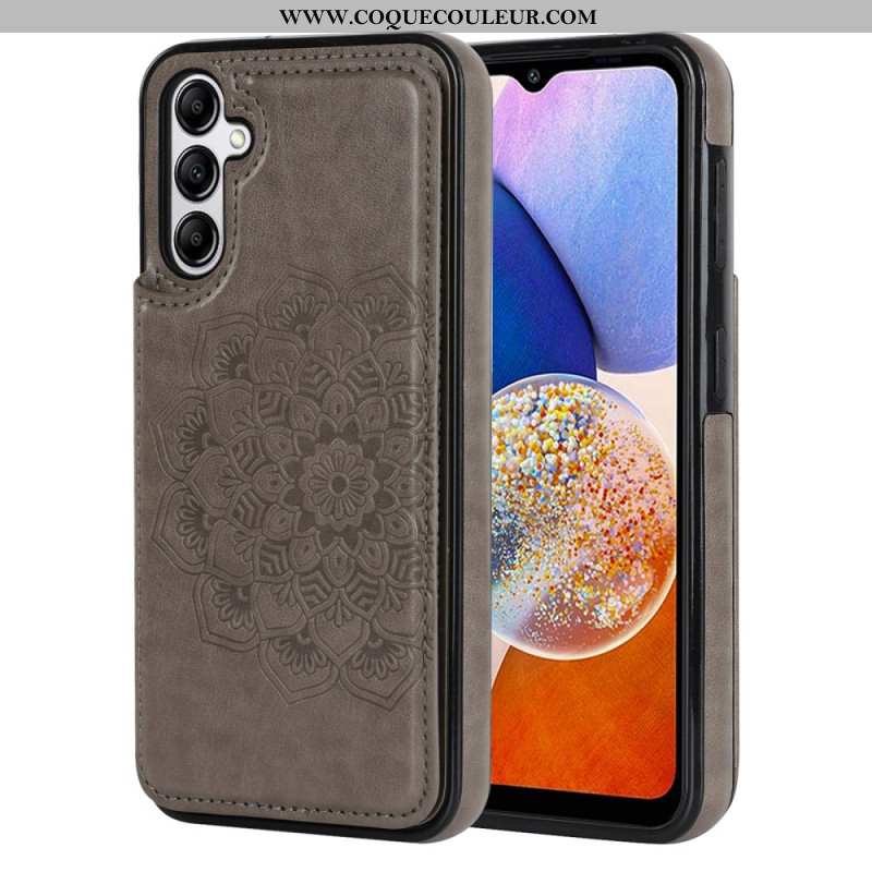 Coque Samsung Galaxy A15 5G / A15 Porte-Cartes Motif Mandala