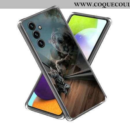 Coque Samsung Galaxy A15 Chat Miroir