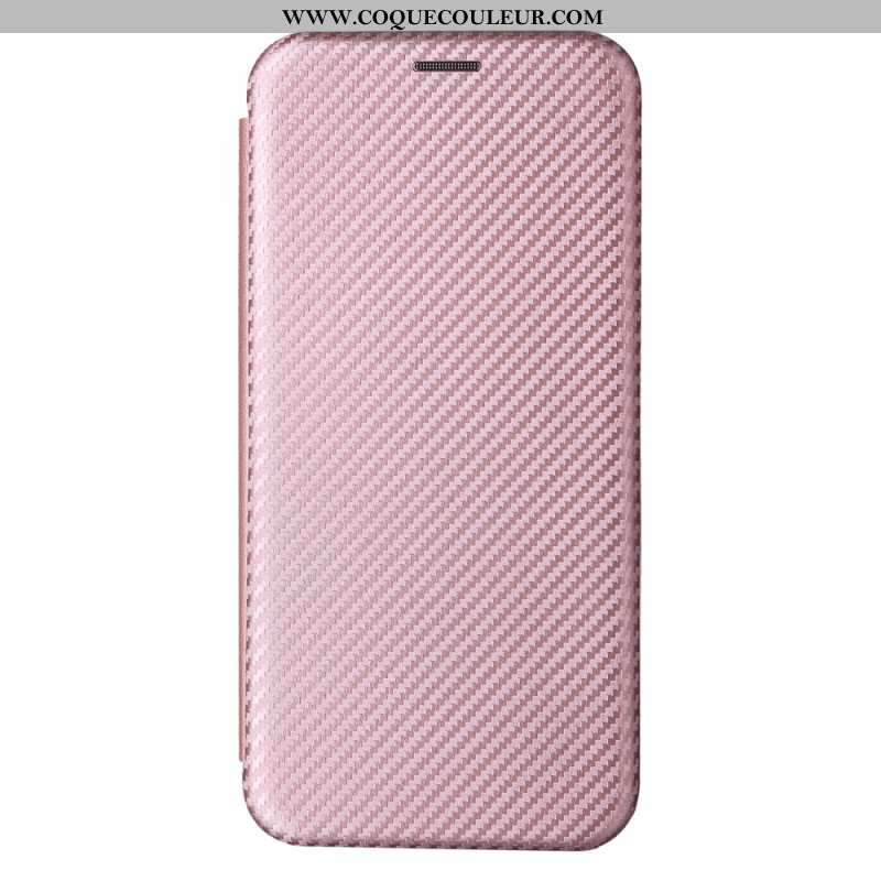 Flip Cover Samsung Galaxy A15 5G / A15 Fibre Carbone Classique