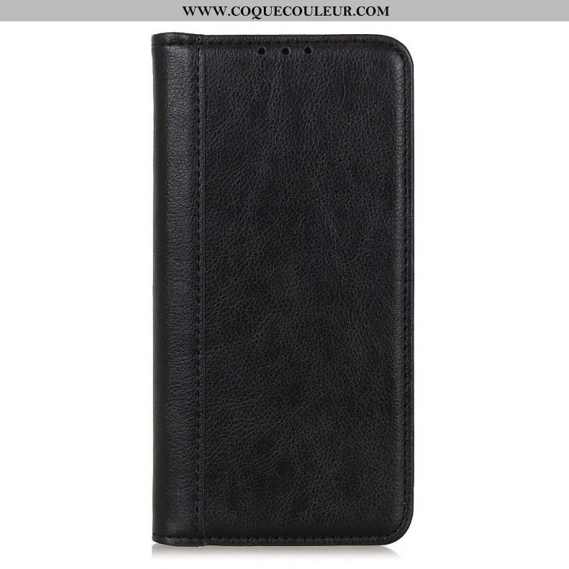 Flip Cover Samsung Galaxy A15 Cuir Fendu