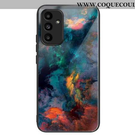 Coque Samsung Galaxy A15 5G / A15 Verre Trempé Nuages Colorés