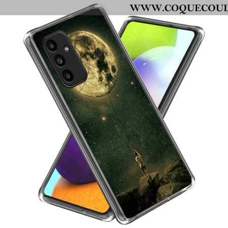 Coque Samsung Galaxy A15 5G / A15 Homme à la Lune