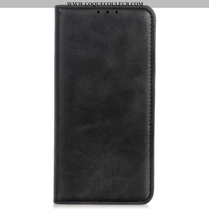 Flip Cover Samsung Galaxy A15 Cuir Fendu