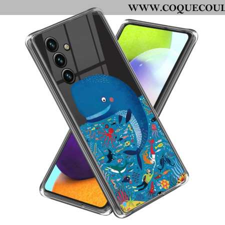 Coque Samsung Galaxy A15 Baleine