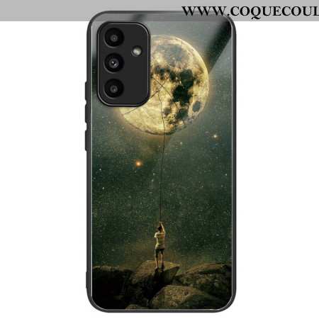 Coque Samsung Galaxy A15 5G / A15 Verre Trempé Homme et Lune