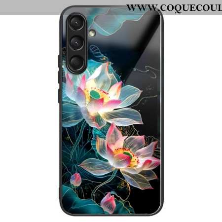 Coque Samsung Galaxy A16 4G / 5G Verre Trempé Fleurs