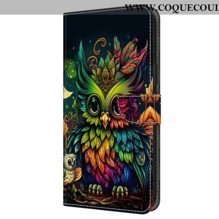 Housse Samsung Galaxy A16 4G / 5G Hibou Coloré