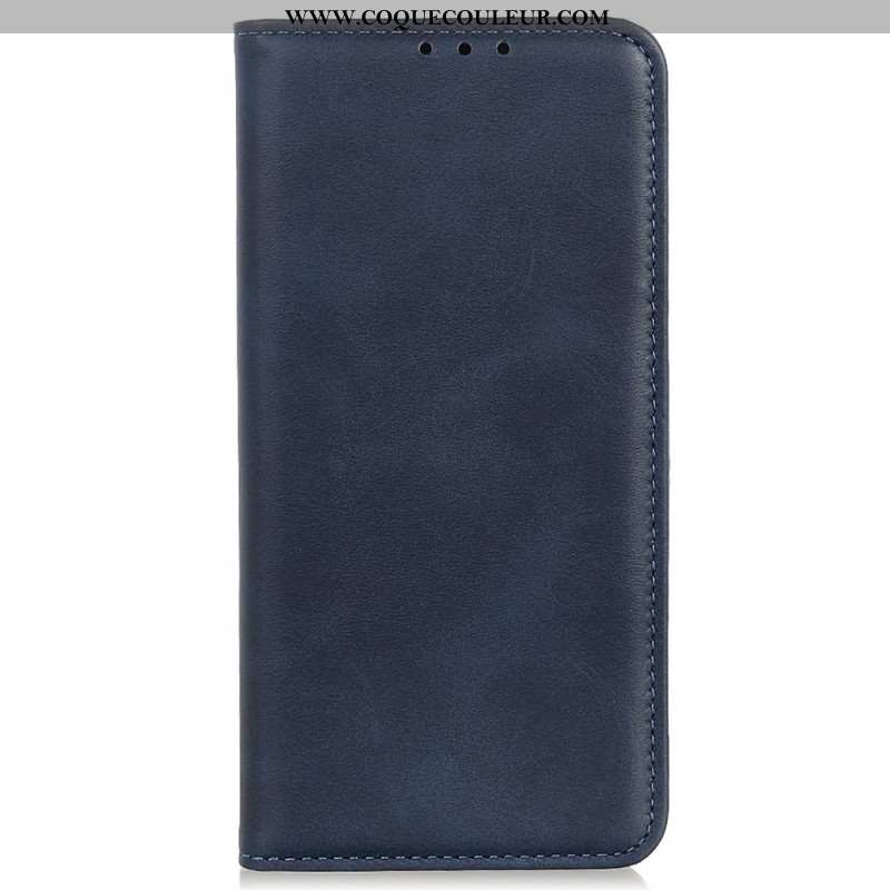 Flip Cover Samsung Galaxy A16 4G / 5G Cuir Fendu Classique