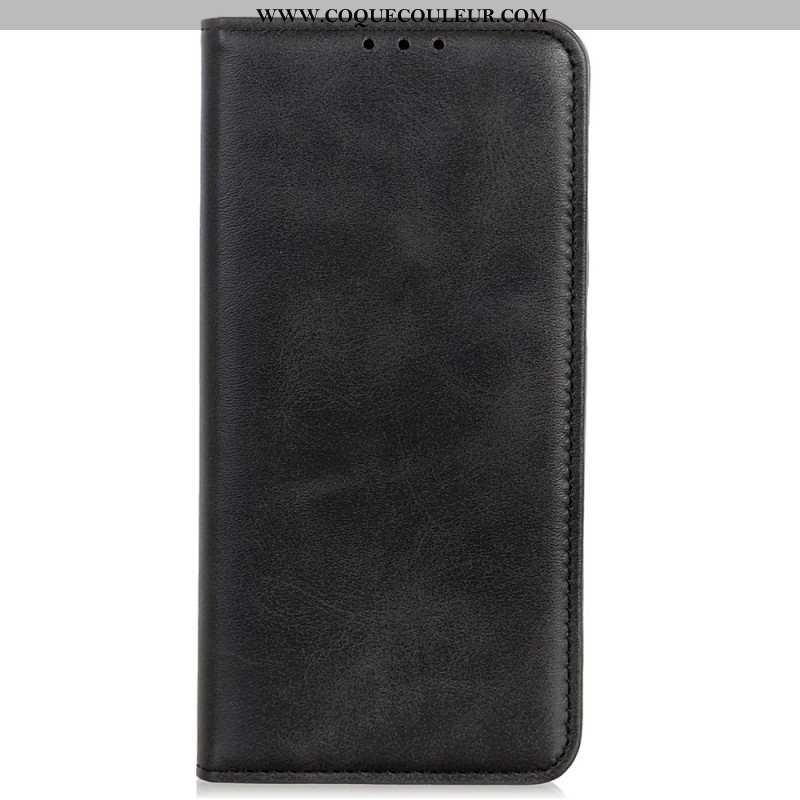 Flip Cover Samsung Galaxy A16 4G / 5G Cuir Fendu Classique