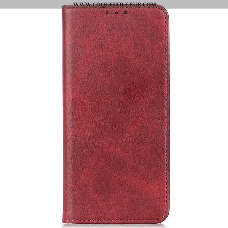 Flip Cover Samsung Galaxy A16 4G / 5G Cuir Fendu Classique