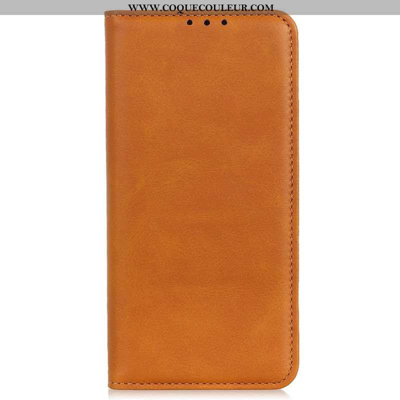 Flip Cover Samsung Galaxy A16 4G / 5G Cuir Fendu Classique