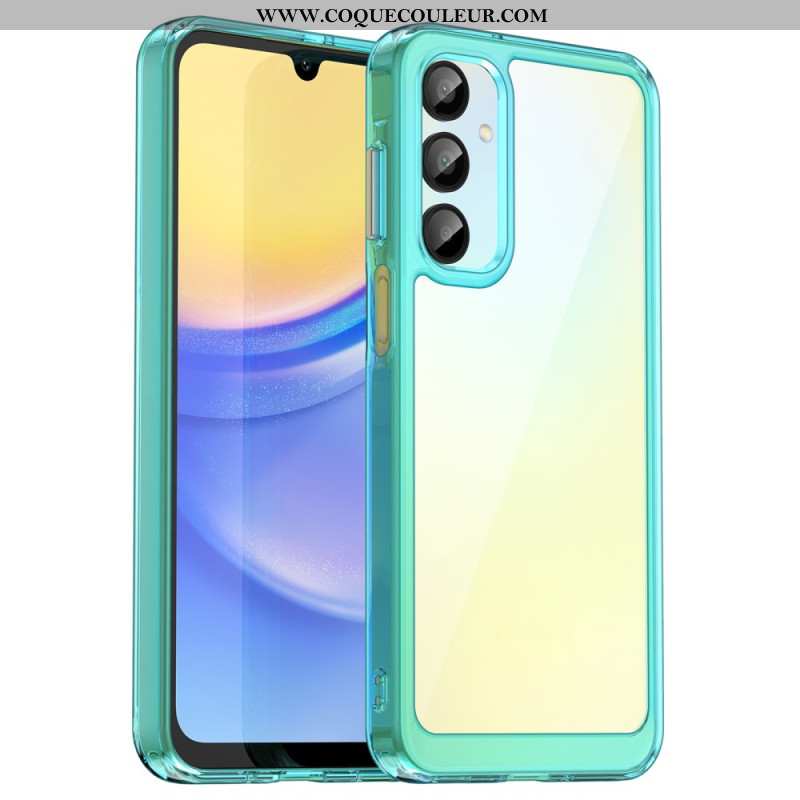 Coque Samsung Galaxy A16 4G / 5G Acrylique et Rebord Silicone