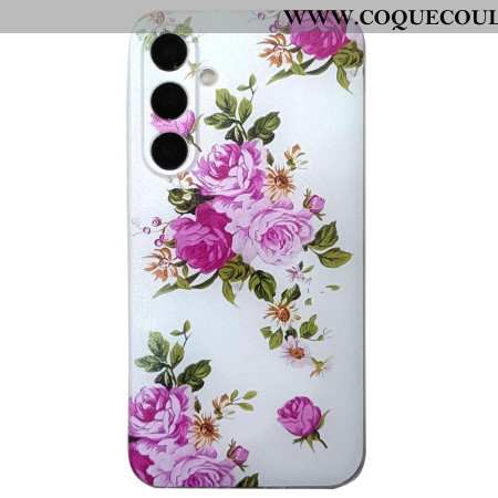 Coque Galaxy A16 4G / 5G Motif Floral Élégant