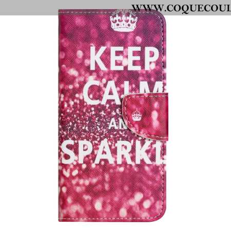 Housse Samsung Galaxy A16 4G / 5G Keep Calm And Sparkle