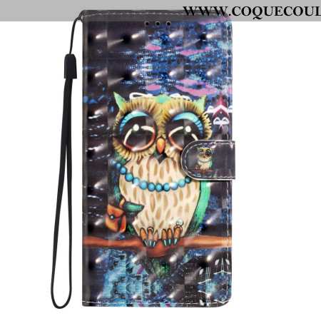 Housse Samsung Galaxy A16 4G / 5G Hibou 3D