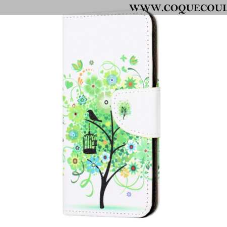 Housse Samsung Galaxy A55 5G Motif Arbre Vert