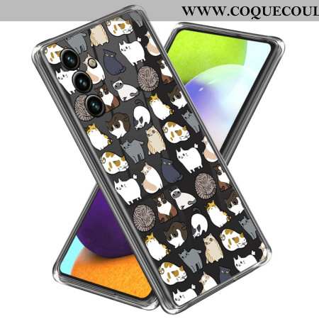 Coque Samsung Galaxy A55 5G Multiples Chats