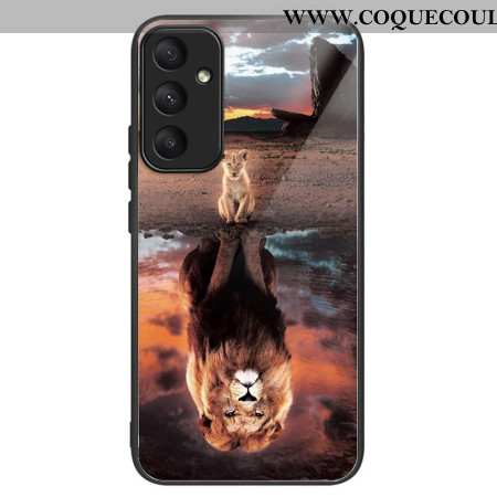 Coque Samsung Galaxy A55 5G Verre trempé Rêve de Lionceau