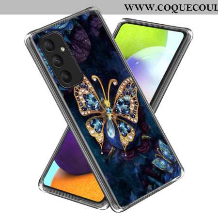 Coque Samsung Galaxy A55 5G Papillon Bijoux