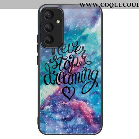 Coque Samsung Galaxy A55 5G Verre Trempé Never Stop Dreaming