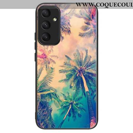 Coque Samsung Galaxy A55 5G Verre Trempé Palmiers