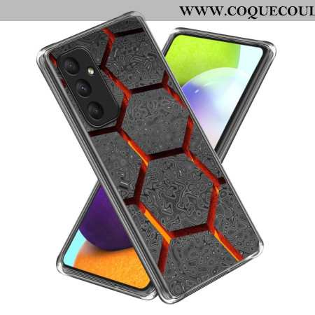 Coque Samsung Galaxy A55 5G Géométrique Sombre