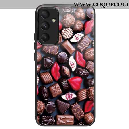 Coque Samsung Galaxy A55 5G Verre Trempé Chocolats