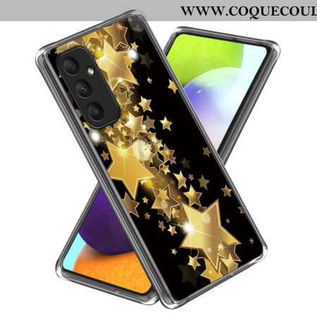 Coque Samsung Galaxy A55 5G Étoiles dorées