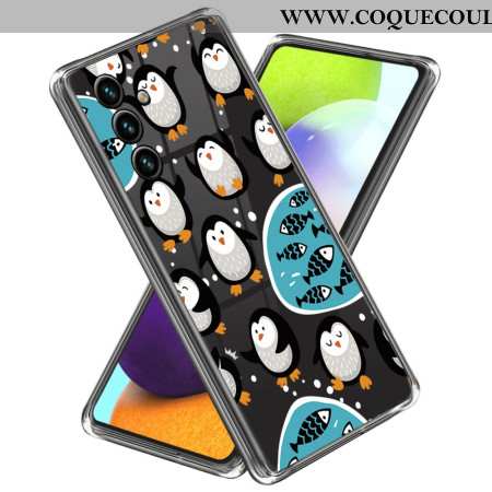 Coque Samsung Galaxy A55 5G Pingouins