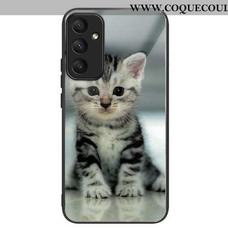 Coque Samsung Galaxy A55 5G Verre Trempé Chaton