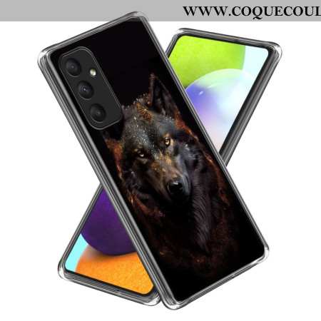 Coque Samsung Galaxy A55 5G Loup Nocturne