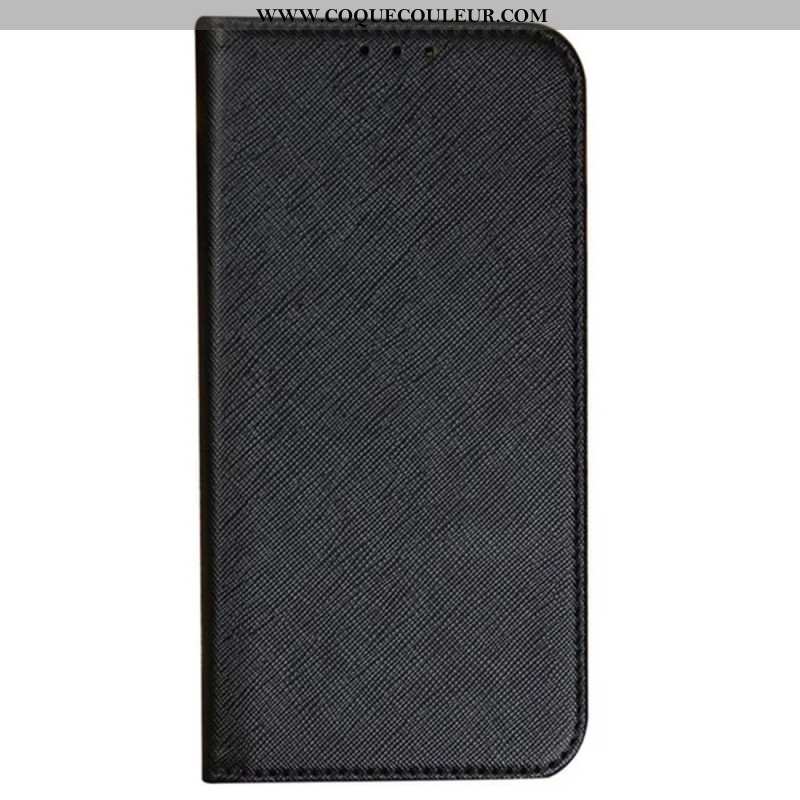 Flip Cover Samsung Galaxy A55 5G Texture Croisée