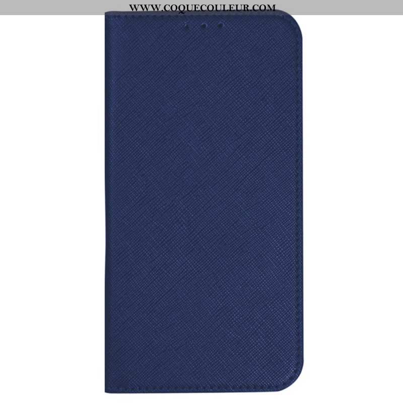 Flip Cover Samsung Galaxy A55 5G Texture Croisée