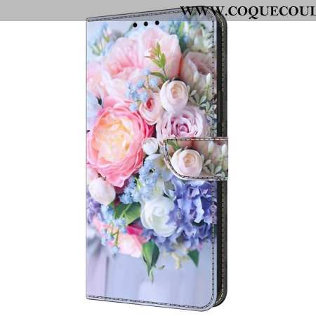 Housse Samsung Galaxy A55 5G Fleurs Colorées