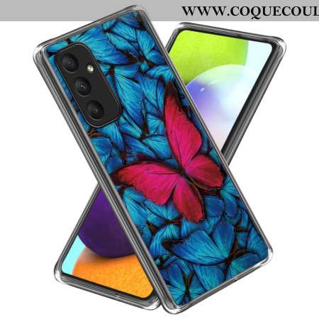 Coque Samsung Galaxy A55 5G Papillon Rouge