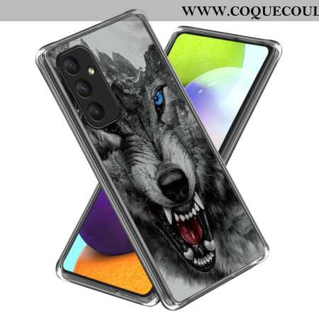 Coque Samsung Galaxy A55 5G Loup Féroce