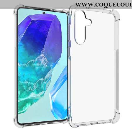 Coque Samsung Galaxy M55 5G Transparente avec Airbags