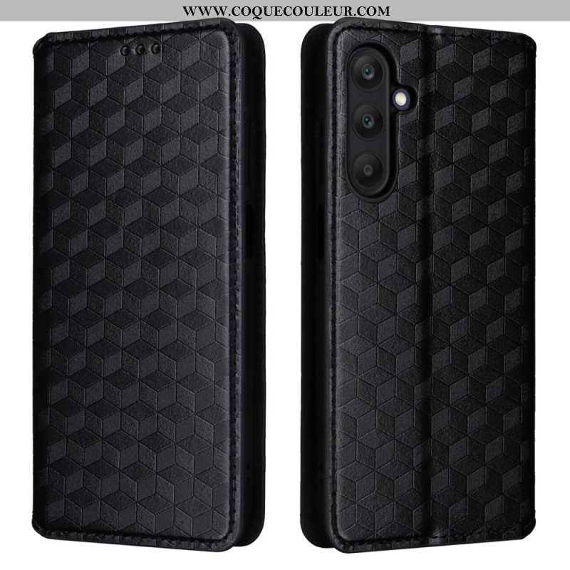 Flip Cover Samsung Galaxy M55 5G Motif Losanges